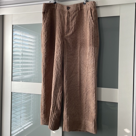 Elie Tahari Cropped Corduroy Wide Leg Pants - Picture 11 of 12